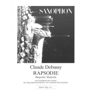 Debussy Rapsodie Alt Saxophon Orchester GH11577