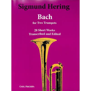 Hering Bach f&uuml;r 2 Trompeten 28 Lieder CF-O4856