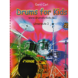 Carl Drums for Kids Unterstufe 2 mit CD K&amp;N1305