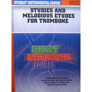 Tanner Studies and melodious etudes for trombone 2 BIC00257A
