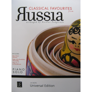Classical Favorites from Russia Klavier Solo UE36070