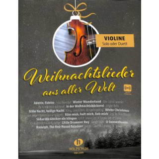 Weihnachtslieder aus aller Welt Geige Solo od Duett VHR3509