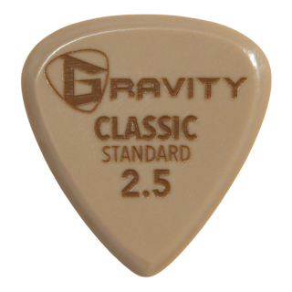 Gravity Plektrum Classic Gold Standard 2,5mm