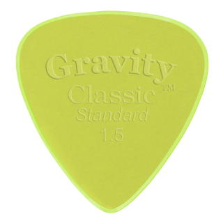 Gravity Plektrum Classic Standard 1,5mm unpolished