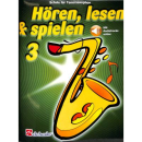 Hören lesen & spielen 3 Schule Tenor Saxophon Audio DHP1013022-404