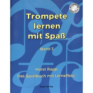 Rapp Trompete lernen mit Spaß Band 3 CD HR-TS3