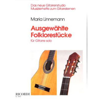Linnemann Ausgewählte Folklorestücke Gitarre Solo SY2652