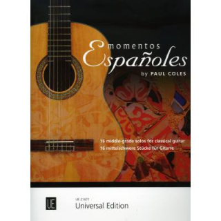 Coles Momentos espanoles Gitarre Solo UE21671