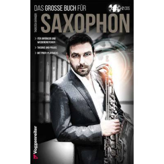 Skringer Das grosse Buch fuer Saxophon 2 CDs VOGG1055-0