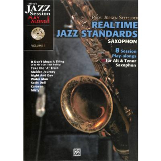 Seefelder Realtime Jazz standards 1 Saxophon CD ALF20144G