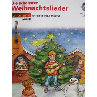 Magolt Die sch&ouml;nsten Weihnachtslieder Gitarre CD ED9536-50