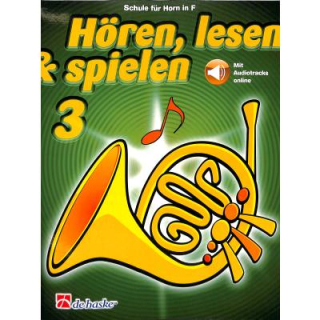 Hören lesen & spielen 3 Schule Horn Audio DHP1013025-404