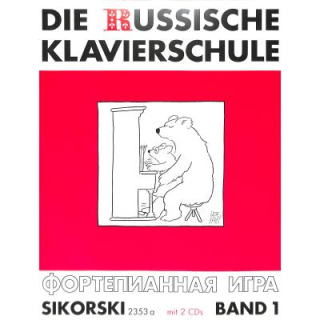 Die russische Klavierschule Band 1 + 2 CDs SIK2353A