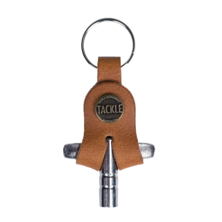Tackle LDKC-ST Leather Drum Key Saddle Tan