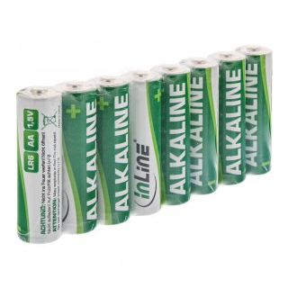 InLine Alkaline High Energy Batterie, Mignon (AA) 10 Stueck