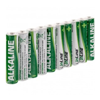 InLine Alkaline High Energy Batterie, Micro (AAA) 10 Stueck