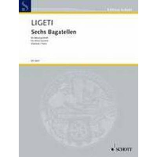 Ligeti Sechs Bagatellen HBL Quintett Stimmen ED6407