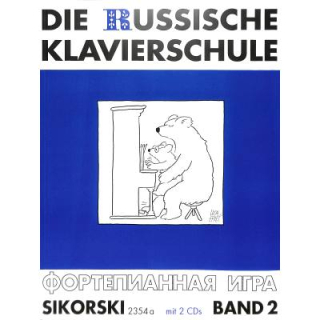 Die russische Klavierschule Band 2 + 2 CDs SIK2354A