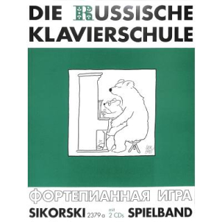 Suslin Die russische Klavierschule Spielband Klavier 2 CDs SIK2379A