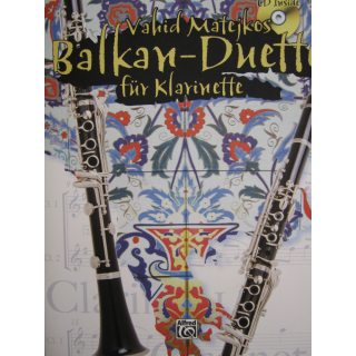 Matejkos Balkan Duette 2 B Klarinetten + CD ALF20140G