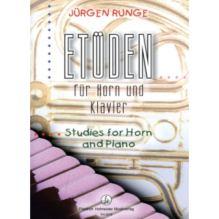 Runge Etüden Horn Klavier FH3219