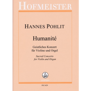 Pohlit Humanite Geistliches Konzert Violine Orgel FH3429