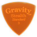 Gravity Plektrum Stealth Standard 3,0mm