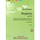 Popper Requiem op. 66, 3 Kontrabässe Klavier FH3096