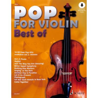 Pop for Violin- Best of 1-2 Violine ED23117