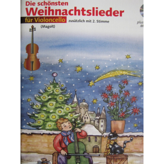 Magolt Die sch&ouml;nsten Weihnachtslieder Cello CD ED9631-50