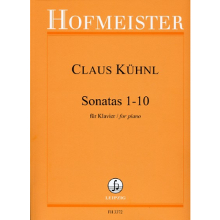 Kühnl Sonatas 1-10 fuer Klavier FH3372