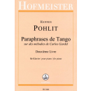 Pohlit Paraphrases de Tango Vol 2 Klavier FH3400