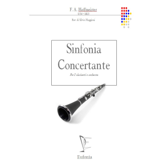 Hoffmeister Sinfonia Concertante 2 clarinette e orchestra 03287C
