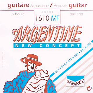Savarez Argentine 1610MF Akustikgitarre Silverplated