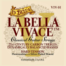 La Bella VIV-H VIVACE Fluorocarbon Classic, Hard Tension