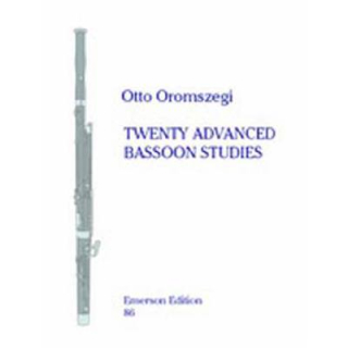 Oromszegi 20 Adavnced Basson Studies E86
