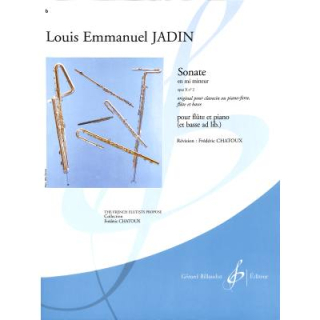 Jadin Sonate E-Moll op 10/2 Flöte Klavier GB7487