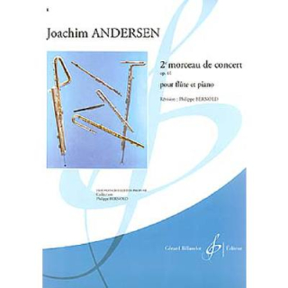 Andersen 2 Morceau de Concert op 61 Flöte Klavier GB7402