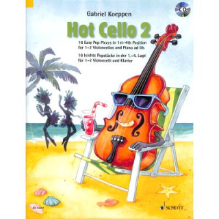 Koeppen Hot cello 2 VC 1-2 Klav CD ED21557