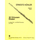 Koehler 30 virtuose Et&uuml;den 3 op 75 Fl&ouml;te ZM11700