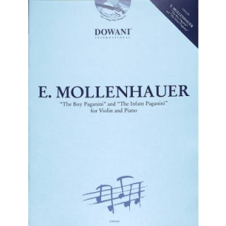 Mollenhauer The boy Paganini + the infant Paganini Vl Klav DOW04523