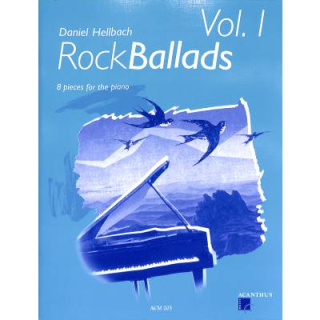 Hellbach Rock Ballads 1 - 8 Klavierstücke ACM203