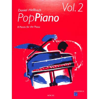 Hellbach Pop Piano 2 - 8 abwechslungsreiche Klavierstücke ACM202