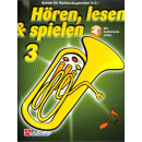 H&ouml;ren lesen &amp; spielen 3 Schule Euphonium CD...