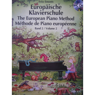 Emonts Europäische Klavierschule Band 2 CD ED7932-50