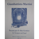 Martini Toccata per il Deo Gratias Trompete Orgel SME953