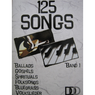 125 Songs Ballads Gospels Spirituals Volkslieder DDD-005