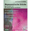 Dvorak Romantische Stücke op 73 Kontrabass Klavier CFS4638