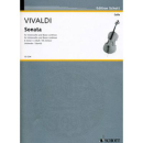Vivaldi Sonate e-moll Cello Basso continuo CB204