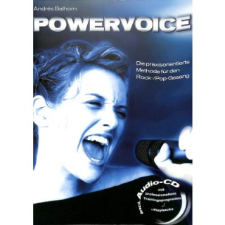 Balhorn Powervoice Methode fuer Gesang CD EM4521
